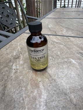 Radiance Platinum Tea Tree Oil - 2 fl oz - Natural Brown Bottle